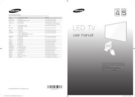 Samsung 28 Hd Flat Tv H4000 Series 4 Quick Start Guide Manualzz