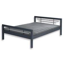 Ein stauraumbett mit schubladen und anderweitigem stauraum ist dafür geradezu. Metallbett Schwarz 140x200 Cm Online Bei Roller Kaufen