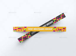 Event Wristbands Mock Up Wristband Design Wristbands Event