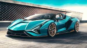 Unveiled online on 3 september 2019, the sián is the first hybrid production vehicle produced by the brand. Lamborghini Debuts Super Rare Super Powerful Sian Roadster
