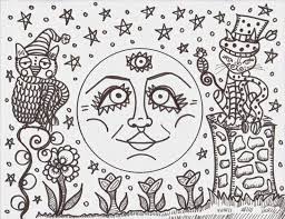 Trippy coloring pages images of planets. Hippie Coloring Novocom Top