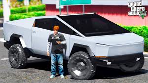 Cybertruck is designed to have the utility of a truck with sports car performance. Realnaya Zhizn V Gta 5 Kupil B U Tesla Cybertruck Dlya Prodazhi Postavil Kibertrak V Salon Voter Youtube