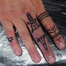 Pin On Finger Tattoos