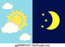 Find the best day and night wallpaper on getwallpapers. Vector Art Day And Night Eps Clipart Gg98823425 Gograph