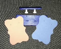 How to make your own earring cards. Homemade Earring Cards And Hole Punch Earring Cards Diy Earring Cards Jewelry Display Cards