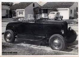 Kustomrama On Instagram Another Photo From The Bob Kuykendall Collection Showing Bobs Hiboy Roadster Culvercityscrewdrive Roadsters Hot Rods Classic Cars