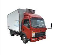 Foton Chassis 4*2 Freezer Refrigerated Box Truck 3 Ton Light Duty Refrigerated Box Van Refrigerator Truck for Sale