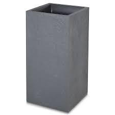 Free store pickup in stock $24.99. Durdica Dark Grey Plastic Square Plant Pot Dia 40cm Diy At B Q