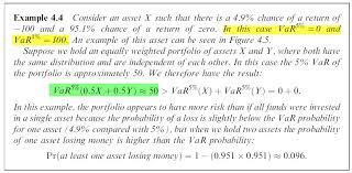 The second demonstrates that the var formula is also capable of using references to cells that store numbers. Why Is Value At Risk Non Negative Quantitative Finance Stack Exchange