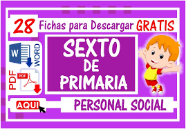Libro de geografias sexto grado para imprimir. Personal Social Para Sexto De Primaria Escuela Primaria
