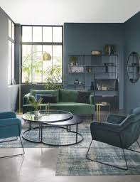 Bout De Canape En Verre Et Metal Dore Olivia Maisons Du Monde