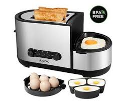 Avis Aicok Grille Pain Multilfonction Avec Cuiseur A Oeufs