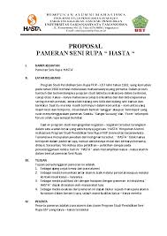 Panduan lengkap proses pengadaan kegiatan pameran karya seni di sekolah yang benar. Contoh Proposal Pameran Karya Seni Rupa Amat