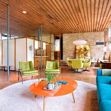 Home improvement expert, ron hazelton. 75 Beautiful Mid Century Modern Terra Cotta Tile Living Room Pictures Ideas July 2021 Houzz