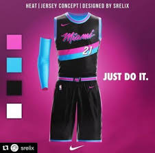 The miami heat unveiled the viceversa city edition uniform on tuesday, dec. 33 New Ideas For Basket Ball Jersey 2019 Sports Jersey Design Basketball Uniforms Design Jersey Design