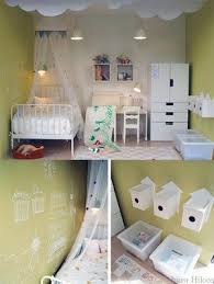 イケアで人気の子供部屋収納アレンジ 子供部屋 赤ちゃんベッド イケア