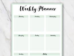 Free weekly appointment calendar template. 12 Free Printable Weekly Planner Pdf Templates 2018