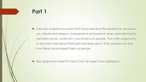 Jul 08, 2019 · the main portion of your interview will be answering specific questions about yourself and teaching. Assignment 1 Interview And Reflection Ppt Download