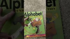 Reverse features white and gray stripe print. Alphabet Under Construction Read Aloud Youtube