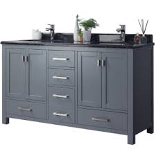 Recommended product from this supplier. Miseno Mv Prm60g Bw Grey Black Top Prim 60 Free Standing Vanity Set With Grey Solid Oak Cabinet Cultured Marble Top And Undermount Sink Mirror Sold Separately Miseno Com