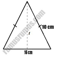 Jika limas dengan alas bentuk persegi mempunyai panjang sisi alasnya yaitu 12 cm. Rumus Volume Limas Segitiga Dan Rumus Luas Permukaan Limas