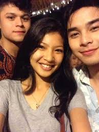 Calvin X Bini Colet x David Actor Aljhon Lucas, known for his role as the  Black Rider, shared a throwback photo with Bini member Colet and FPJ's  Batang Quiapo actor McCoy De