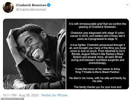 Di first time wey pipo see dem togeda na for 2015, but for march 2019. Chadwick Boseman Wife Taylor Simone Ledward Was With Black Panther Star When He Died Of Cancer Daily Mail Online