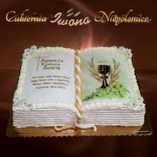 Tort Komunijny Ksiazka 2 Book Cakes First Communion Cakes Communion Cakes