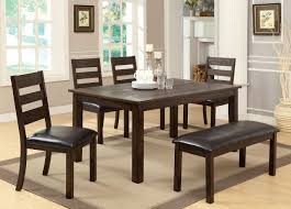 Dining Table With 4 Chairs Bench Edmonton Collection Dining Table Large Home Office Furniture Home