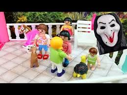 خلافات جنه ورؤى مع بنات خالتهم قصص اطفال عائلة عمر أفلام بلاى العاب باربى Playmobil Youtube