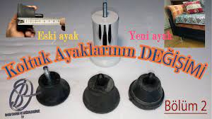 koltuk ayaklari nasil degistirilir i vidasiz kanepe ayaklarini vidali ayaklarla yukseltme i bolum 2 youtube