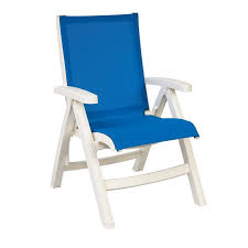 Carnegy avenue has the largest. Grosfillex Us532004 Belize 24 3 4 Blue Colored Midback Outdoor Folding Resin Sling Armchair With White Frame