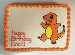 Birthday Cake On Fire Cartoon Charmander Cake Birthday Candles Were Placed Like He Was Breathing Fire With Images Pokemon Birthday Pokemon Birthday Party Pokemon Party