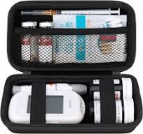 Amazon.com: Elonbo Diabetic Supplies Travel Case, Diabetic ...