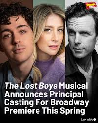 Caissie Levy, Paul Alexander Nolan, and more will lead the cast of The Lost  Boys
