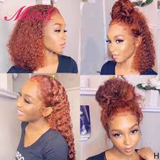 And they can impart some luxurious dimension to your overall color. Ginger Orange Colored Curly Human Hair Wigs For Women 150 Density Brazilian Remy Honey Blonde T Part Lace Front Human Hair Wigs Human Hair Lace Wigs Aliexpress