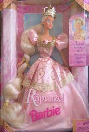 Amazon Com Mattel Rapunzel Barbie Doll 1997 Toys Games Rapunzel Barbie Barbie Dress Fashion Barbie Dress