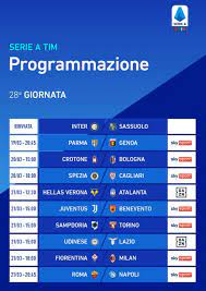 Partite serie a oggi streaming. Serie A Le Partite In Programma Oggi Hellas Live