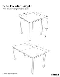 A measure table is a dedicated table used to store some or all of the measures in a workbook. Echo Counter Height Transforming Table Expand Furniture Folding Tables Smarter Wall Beds Space Savers