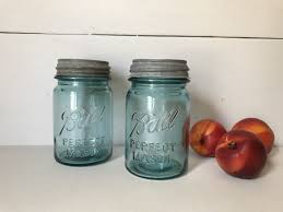 Read reviews for glass canning jars with lids, 16 oz. Jars Bottles Paper Party Kids Mason Jar Decor Farmhouse Kitchen Decor Rustic Kitchen Storage Blue Pint Jar Blue Two Piece Metal Jar Lid 16 Oz
