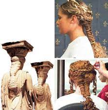 Ancient Greek Braids Greek Hair Roman Hairstyles Scarf Hairstyles