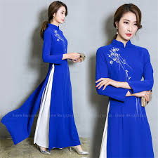 Cctv video tester (418 результатов). Vietnam Style Floral Chinese Qipao Traditional Cheongsam Party Formal Dress For Women Hanfu Asian Clothes Ao
