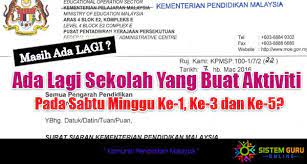 94 peratus daripada keseluruhan penjawat awam selangor akan menerima insentif bantuan khas kewangan berdasarkan. Adakah Masih Ramai Guru Besar Dan Pengetua Ingkar Arahan Tiada Aktiviti Pada Sabtu Pertama Ketiga Kelima