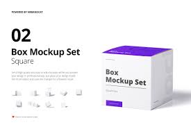 A gift box mockup from different point of view. 24 Square Box Mockup Psd Free Download 2020 Graphic Cloud