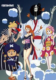 Mugiwara Wano One Piece By Bryanfavr One Piece Comic One Piece Crew One Piece Manga