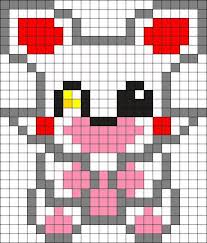 Image Result For Pixelated Mangle Dibujos En Cuadricula Dibujos De Puntos Punto De Cruz