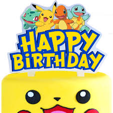 From 82 manufacturers & suppliers. Mallmall6 37pcs Pikachu Cupcake Toppers Cake Topper Birthday Party Supplies Cakes Decoration Set Anime Cartoon Trainers Themed Dessert Decorations Video Game Inspired Party Favors For Kids Boys Girls Cake Cupcake Toppers