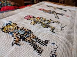 A list of cross stitch patterns available at everything cross stitch. Fairy Tail Pixel Art Cross Stitch Album On Imgur