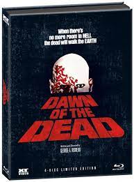 In the wake of a plague, america is overrun by millions of cannibalistic zombies. Dawn Of The Dead Zombie 4 Disc Mediabook Blu Ray
