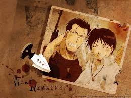 Maes Hughes Roy Mustang Photo Google Search Anime Fullmetal Alchemist Anime Wallpaper